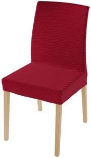 Set di 2 Sedie da Tavolo - Uscibili - Tessuto di Alta Qualità - Adattamento Perfetto - Adatto per la Sala da Pranzo - Resistente alla Lavatrice - Coprisella per Sedie
