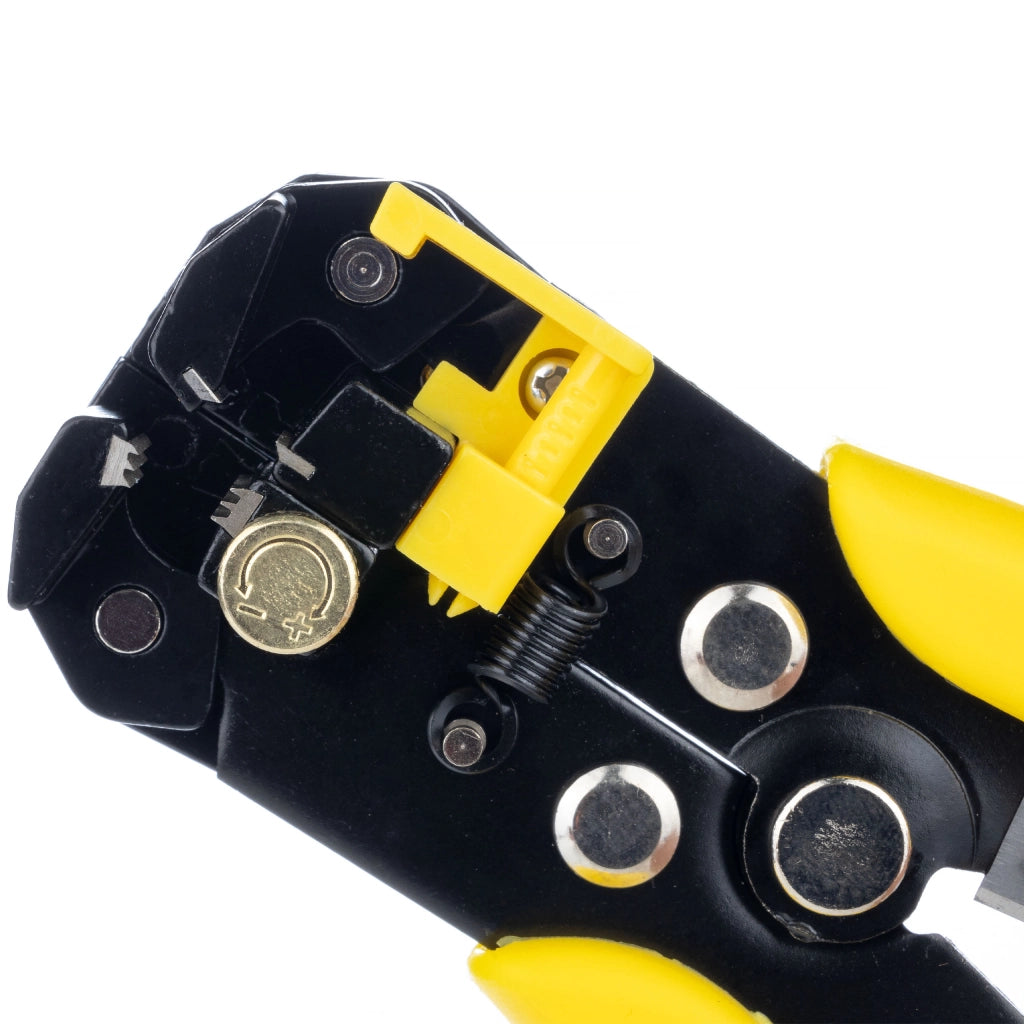 Pinza Spellafili Automatica con Crimpatrice – Acciaio Cromato, 0,2-6 mm² | Precisione e Durata