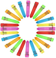 Set di pennarelli solidi da 10 colori - Pennarelli cancellabili - 24 pezzi - Plastica - Puntina 0,5 mm - Ideali per appunti - Colori pastello