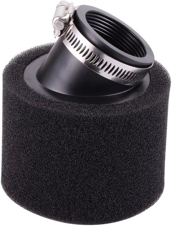 Pulitore di filtro d'aria per scooter 42mm - schiuma - sostituzione per scooter 125cc 140cc 150cc 200cc - colore nero - alta qualità