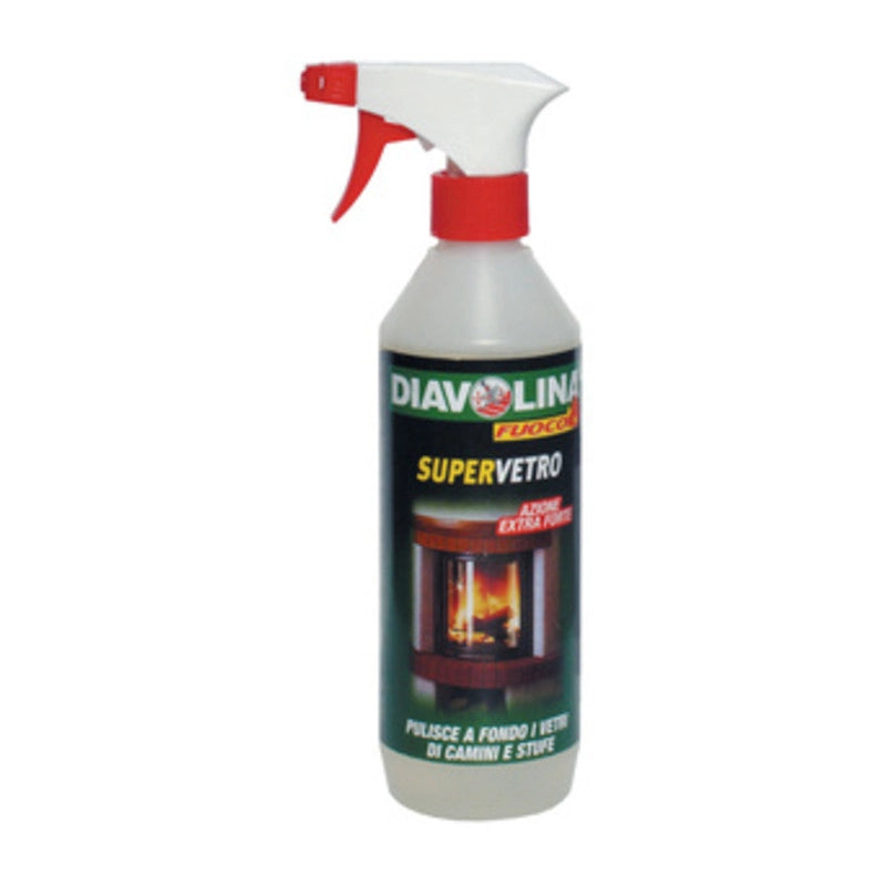 PULITORE SUPERVETRO DIAVOLINA 500 ML- FACCO GIUSEPPE & C.- 6,0 pz