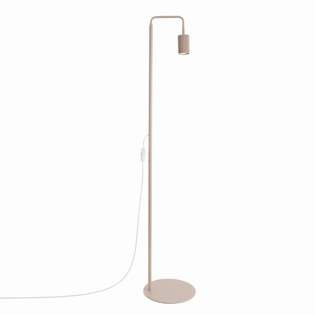 Lampada da terra KARBON 1 tortora