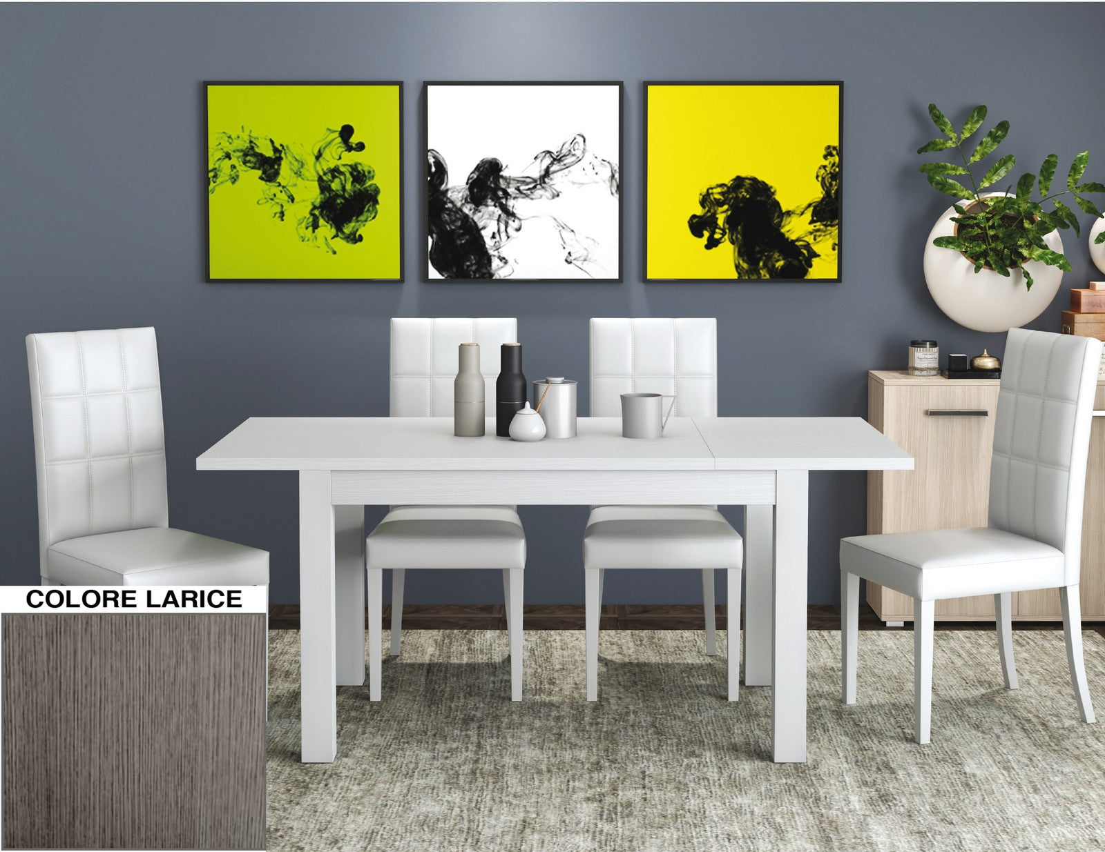 kit tavolo firenze 70x110/150 olmo cod:ferx.96921