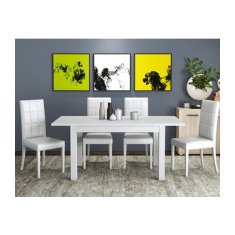 KIT TAVOLO CM 70X110/150 FIRENZE BIAN.FRASS. AZUR LINE