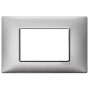 VIMAR PLANA - PLACCA 3M ARGENTO METALLIZZATO
