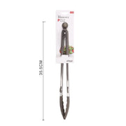 Trade Shop - Pinza Per Barbecue Alimenti Richiudibile Sistema Di Blocaggio In Silicone 50598 -