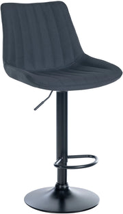 Sgabello Toni Tessuto grigio scuro,nero