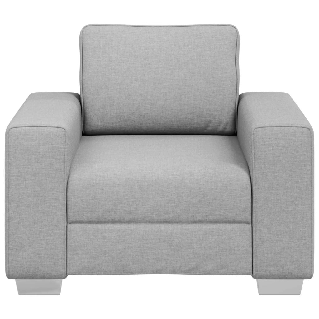 Divano Grigio Nuvola 100 x 80 x 82 cm Tessuto 4105215