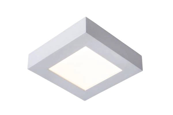 Plafoniera LED Lucide Brice bianca 15W 3000K IP44