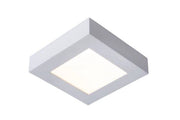 Plafoniera LED Lucide Brice bianca 15W 3000K IP44