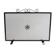SCHERMI PARASCINTILLE RETTANGOLARE CM 50X18X43 IN FERRO BATTUTO