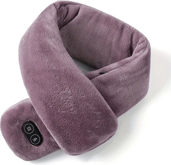 Sciarpa Elettrica Riscaldante Ricaricabile - Sciarpa Riscaldata - USB - Inverno - Donna & Uomo - Cappuccio Misto