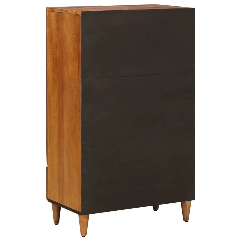 Credenza Noce 60 x 33,5 x 100 cm Legno di mango massello