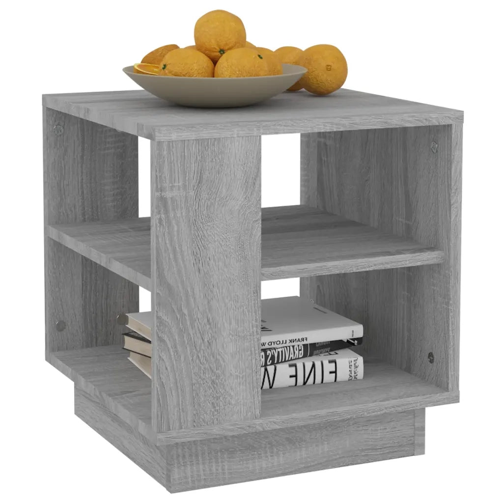 Tavolino da Salotto Grigio Sonoma 40x40x43 cm Legno Multistrato 813090