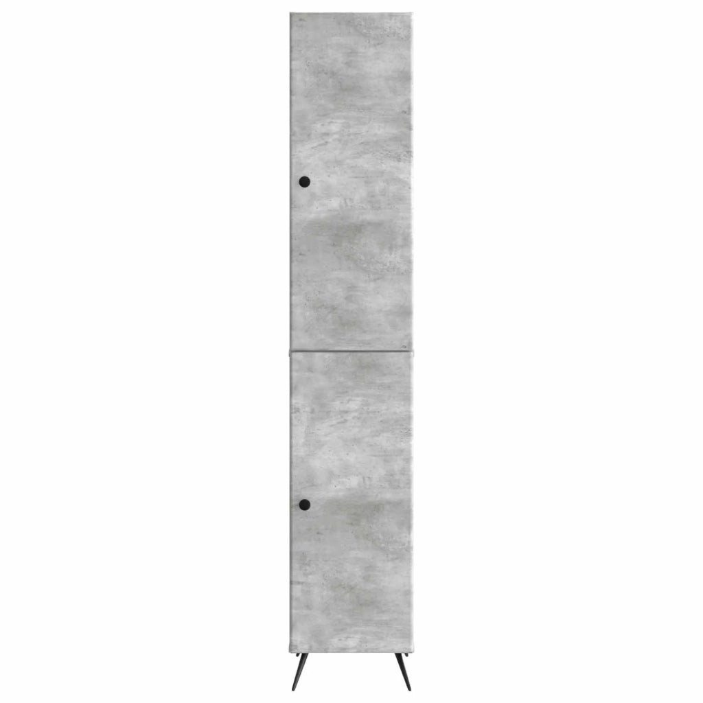 Set di armadi 2 pcs Grigio Cemento Legno ingegnerizzato 3416874