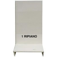 scaffale a parete 100x40x205h grigio cod:ferx.96969