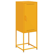 Credenza | Madia | Buffet da pranzo | Armadio da pranzo Giallo Senape 36x39x107 cm in Acciaio