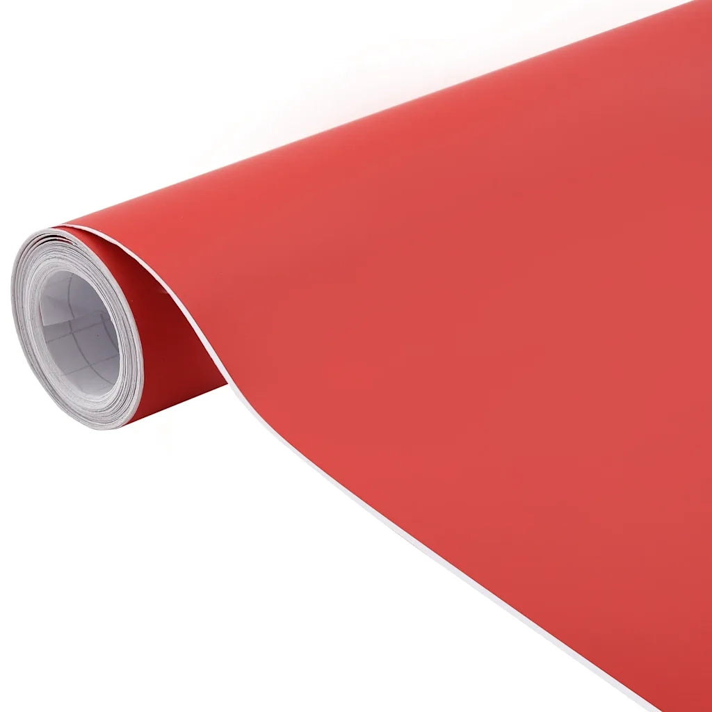 Pellicola per Auto Opaca Rossa 100x150 cm CFW8979854