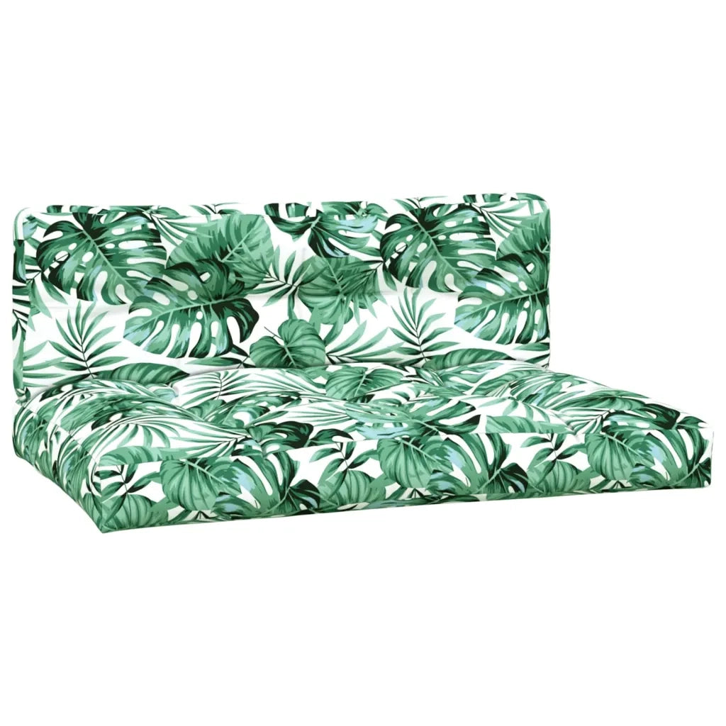 vidaXL Set Divani Pallet Giardino 4pz Cuscini Legno Massello Acacia