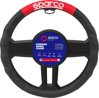 Coprivolante SPC1111 auto universale nero e rosso poliestere 38cm