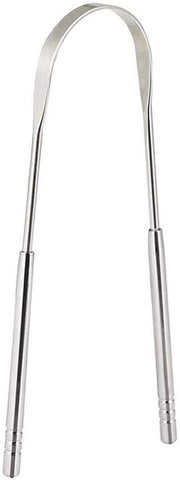 Tongschraper in Acciaio Inox a forma di "U" - Borsetta per Tasti - Sicuro - Comodo - Duraturo - Facile da Pulire - Spazzola per Tasti