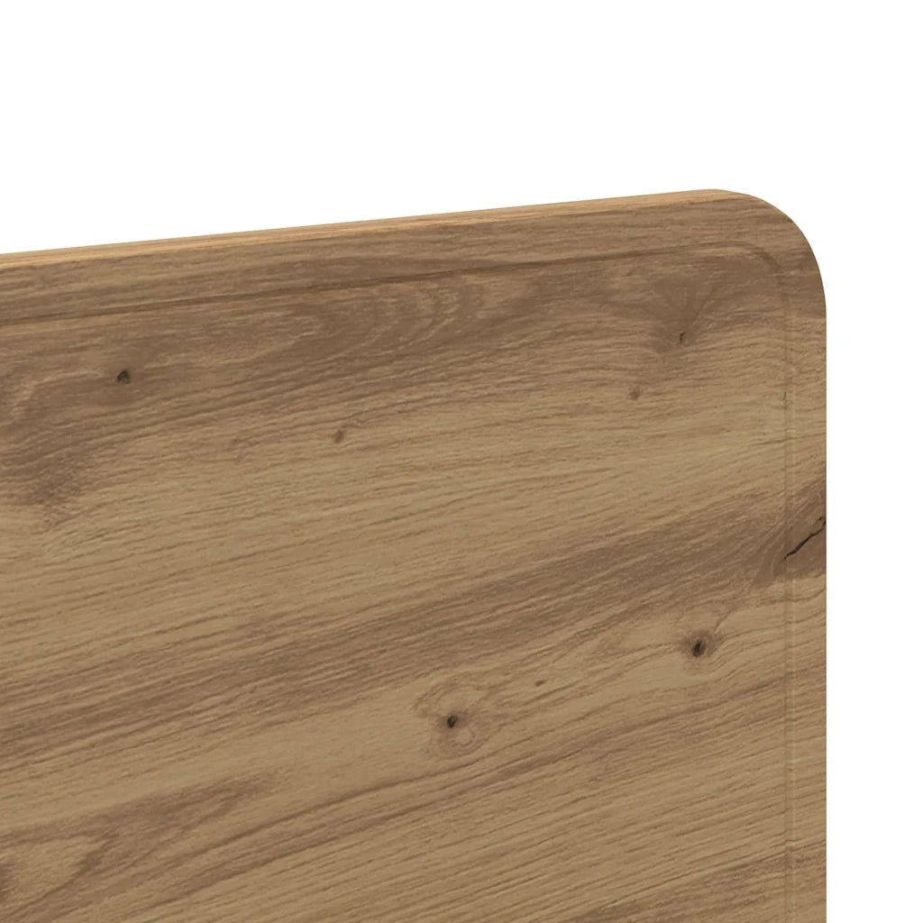 Testiera-Testata-Testiera Decorativa Rovere artigianale 135 cm Legno multistrato 655462