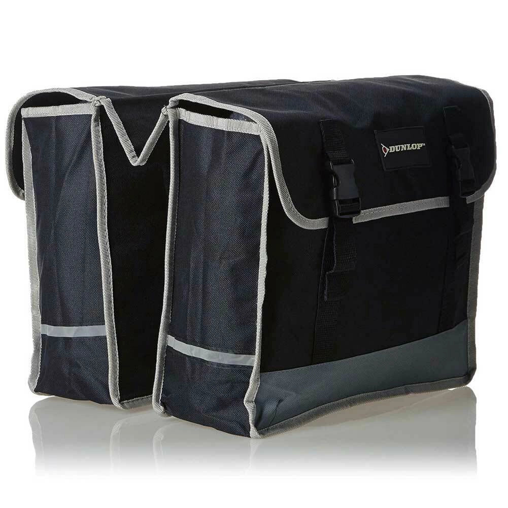 Borse Laterali Posteriori Bicicletta Borsa Doppia Porta Oggetti Bici Dunlop