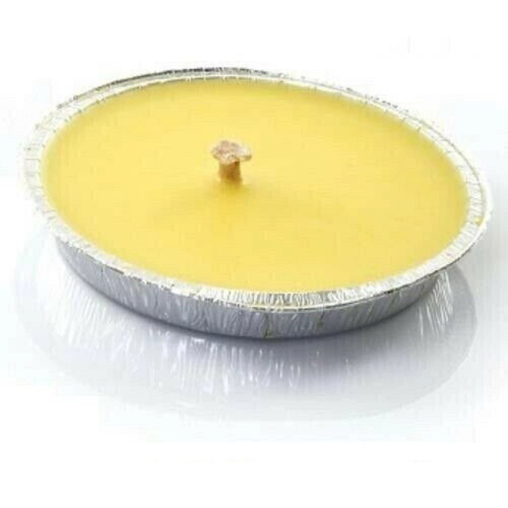 Trade Shop - Set 12 Pezzi Fiaccola In Allumino Citronella Ciotola Candela Anti Zanzare 14 Cm -