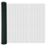 Recinzione da Giardino | Recinzione Esagonale Verde 1 x 10 m PVC