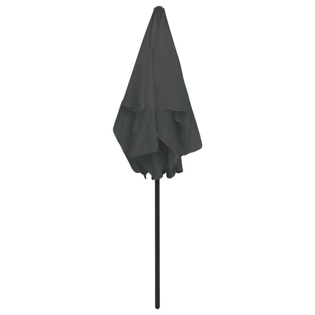 Ombrellone da Spiaggia Antracite 180x120 cm 314721