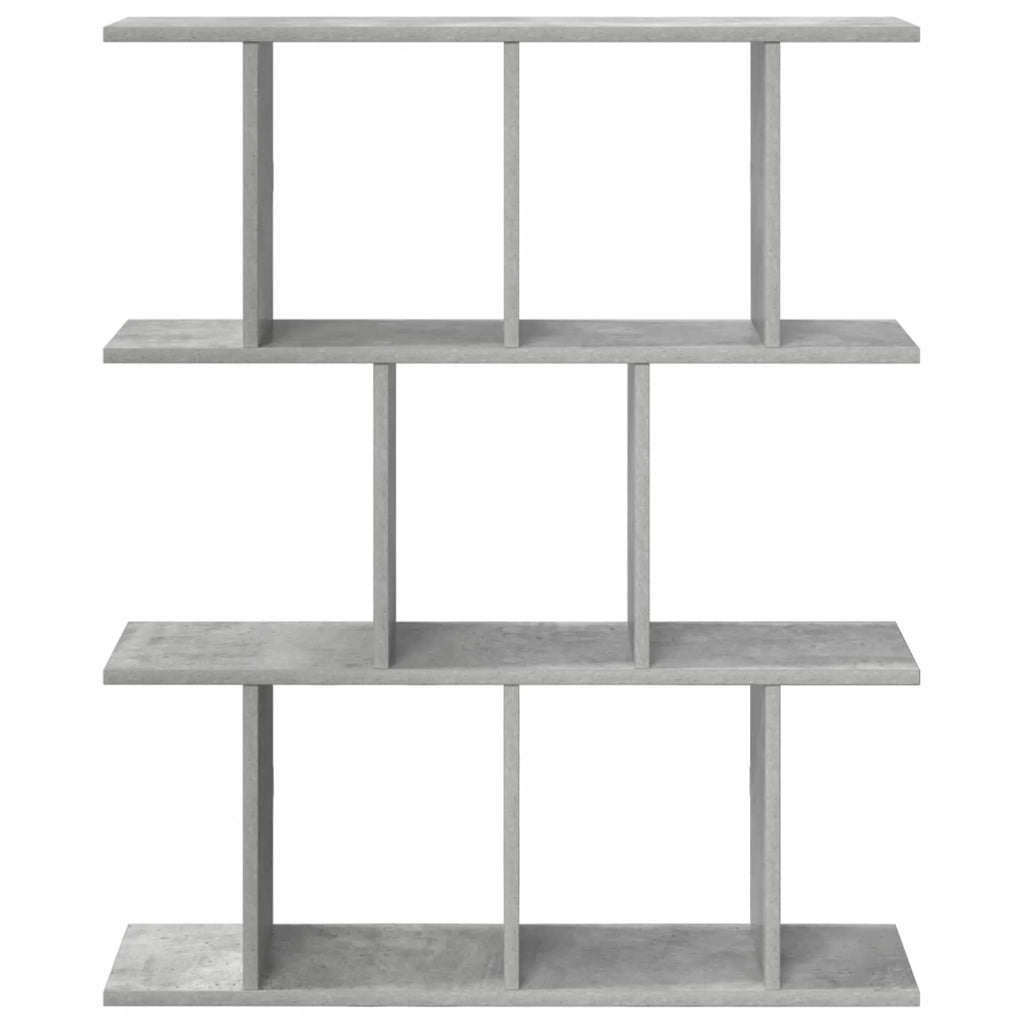 Scaffale da parete Grigio Cemento 80 x 20 x 96 cm 8012207