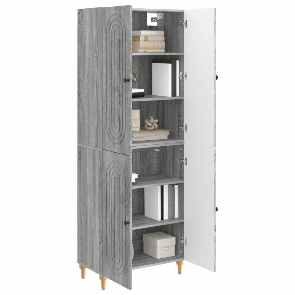 Set di armadi 2 pcs 66 x 34,5 x 90 cm Legno ingegnerizzato