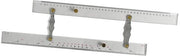 Liniaal Parallelo 450 mm - Alta Transparenza - Scala Chiara - Materiale Rame/Acrilico - Misura Precisa - Ideale per la Navigazione - Liniaal di Navigazione