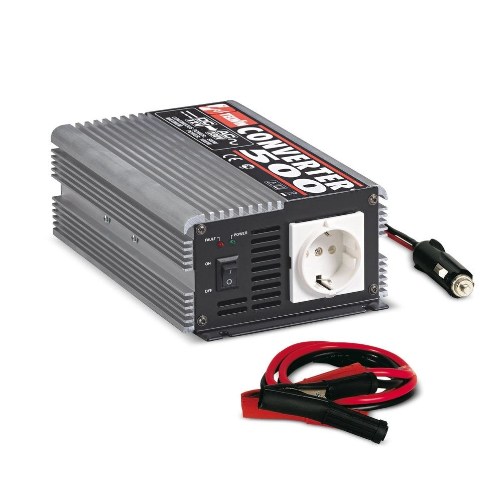 Trade Shop - Convertitore Elettrico Corrente Telwin Inverter Converter 12v/220v 500w 829446 -