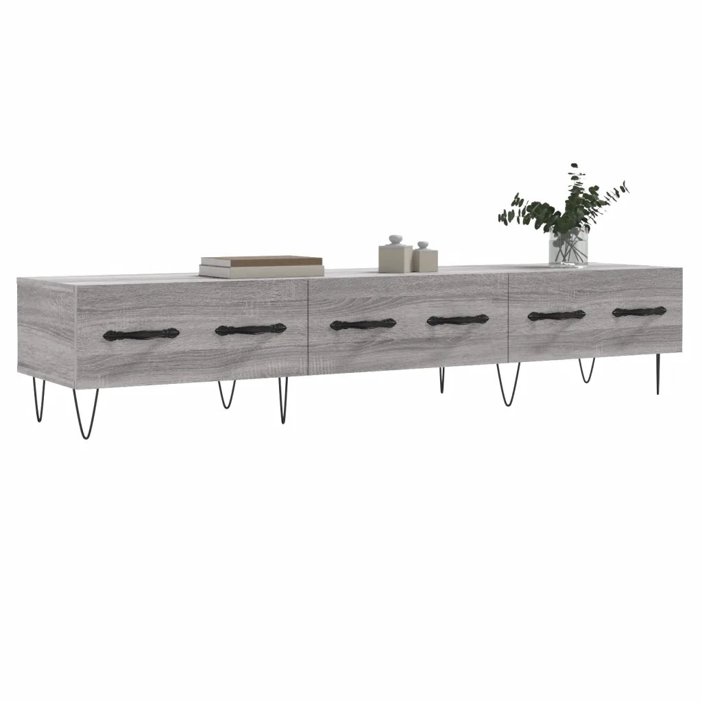 Mobile TV | Armadietto TV | Mobile Porta TV Grigio Sonoma 150x36x30 cm in Legno Multistrato