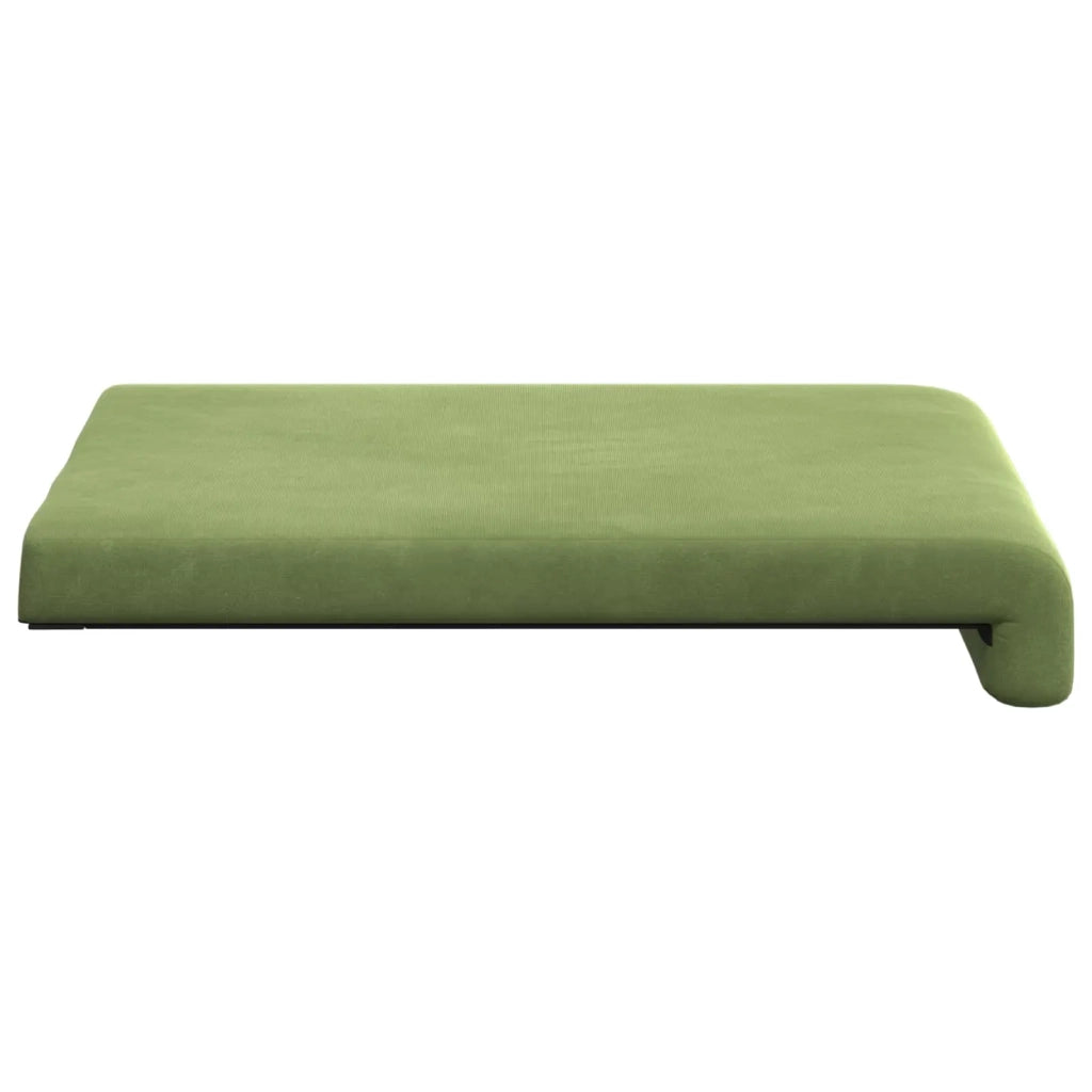 Cuscino per panchina 2 pcs Velluto Verde chiaro 42043024