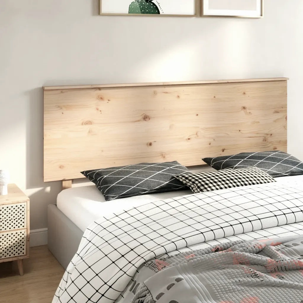 Testiera per Letto 184x6x82,5 cm Legno Massello di Pino 819185