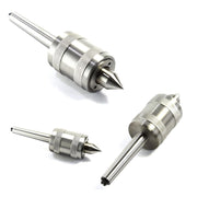 Trade Shop - Contropunta Punta Rotante Per Tornio Professionale Cono Morse Con Attacco Mt3 -