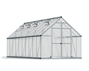 Canopia Essence Doppio Strato Serra Da Giardino in Policarbonato 607X244X229 cm  Argento