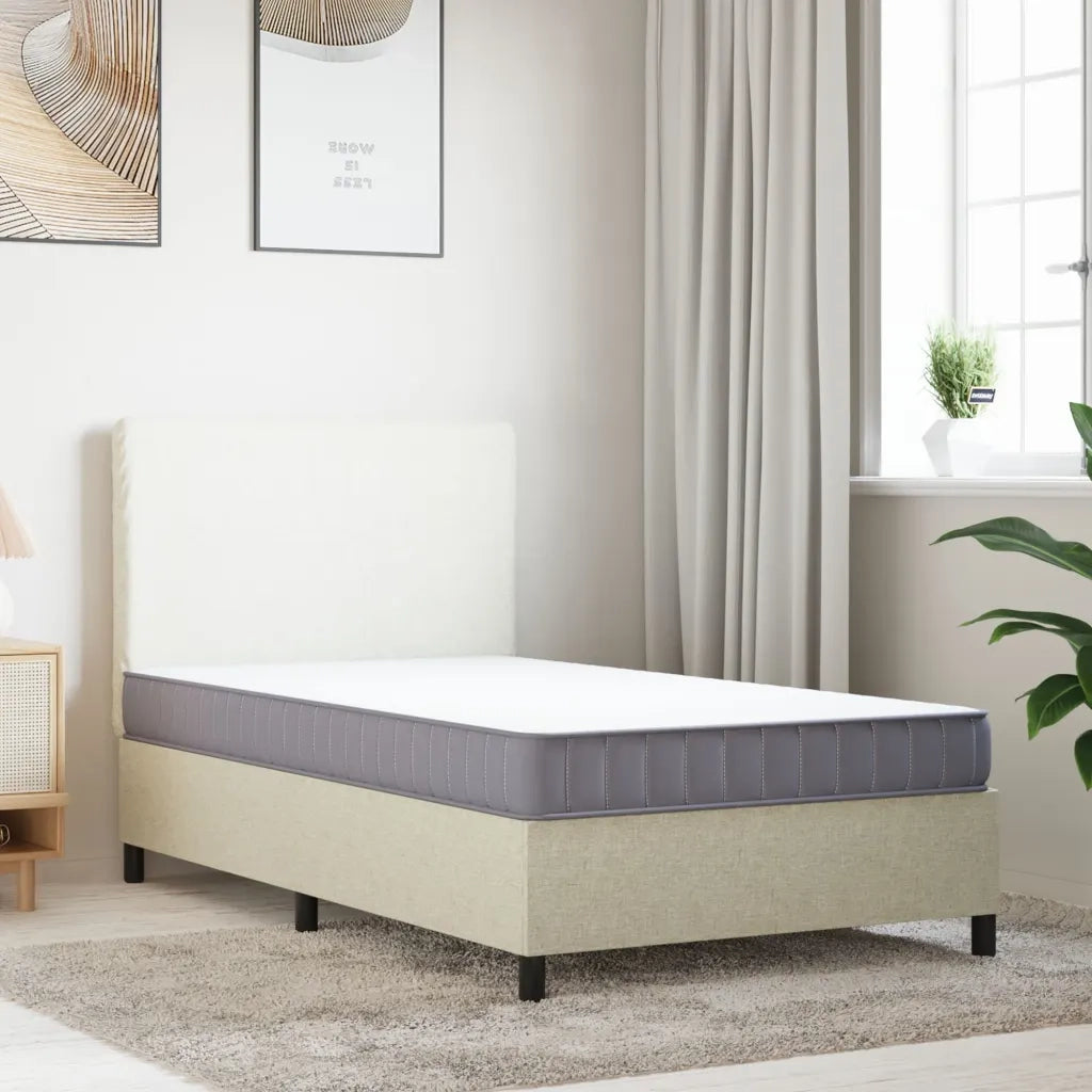 Materasso in Schiuma Mediamente Morbido-Materasso per Letto 100x200 cm 386369