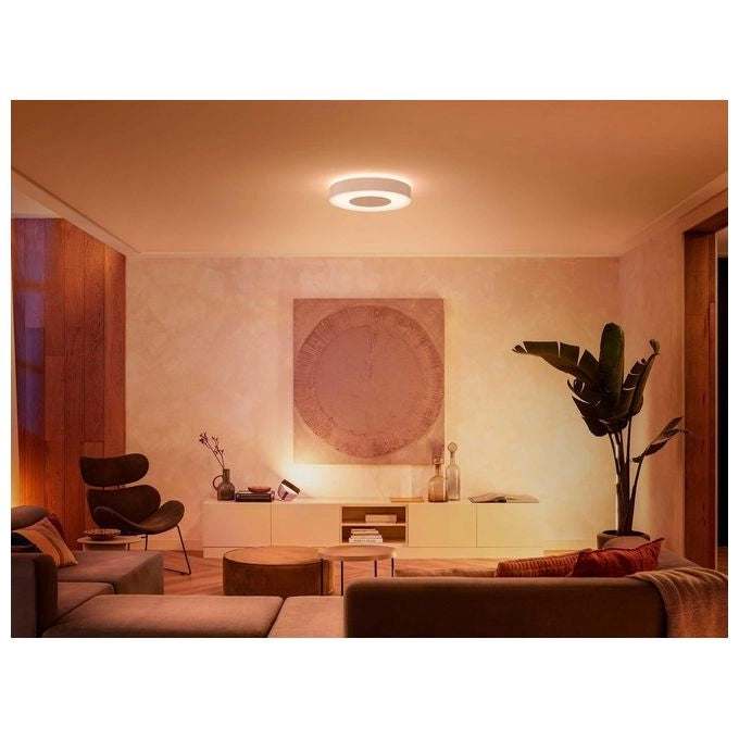 Philips 41164-31-P9 Plafoniera Infuse grande Lampada a soffitto intelligente LED 52.5 W 3450 lm Bluetooth Zigbee colore Bianco
