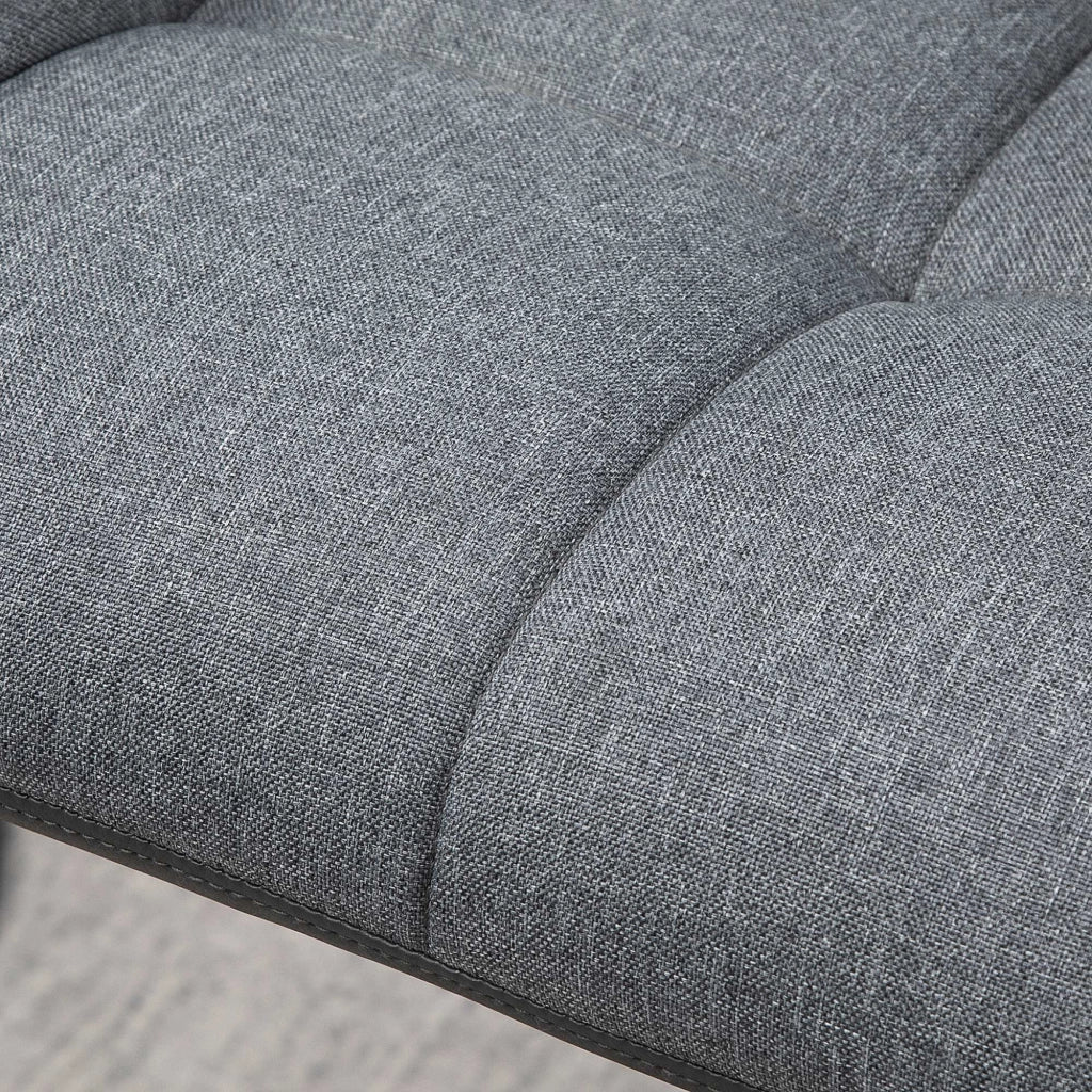 BARHOCKER Set da 2 pezzi Regolabile in altezza 57,5 x 52,5 x 93-114 cm Grigio