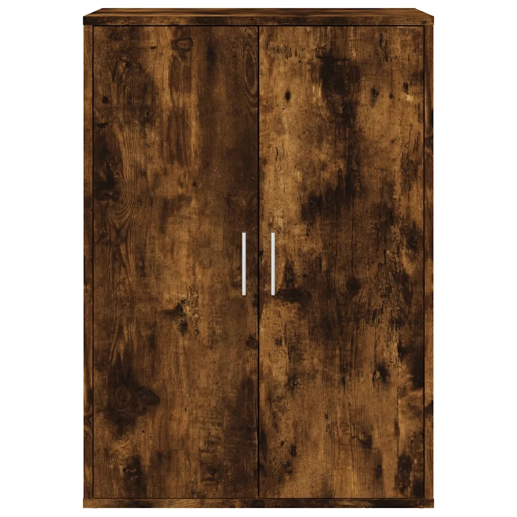 Credenza Rovere Fumo 60x31x84 cm in Legno Multistrato 840489