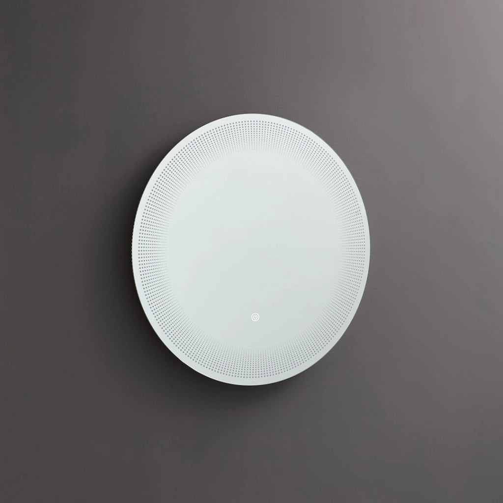Specchio rotondo 60 cm con illuminazione led
