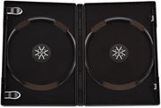 Confezioni per DVD 10 pezzi - Doppia protezione 14mm - Alta qualità - Coperture per DVD - Copertura per DVD - Copertura in plastica - Spedizione gratuita