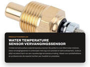 Sensore di temperatura dell'acqua - Preciso - Duraturo - Facile da installare - Sostituisce il codice 806490T - Per il modello 18-5897 - Materiale di alta qualità - Sensore di temperatura