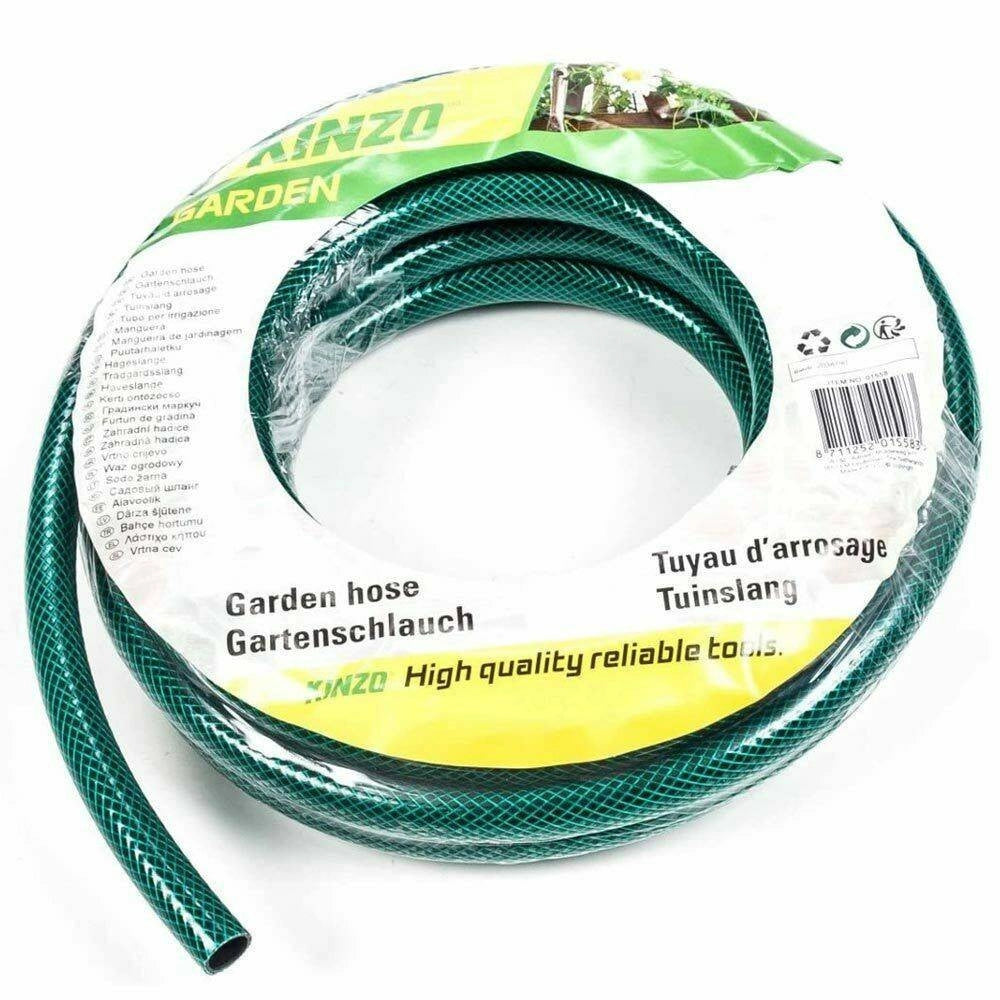 Trade Shop - Tubo Da Giardino In Pvc 1/2 14mm 25mt Pompa Acqua Irrigazione Terrazzo -