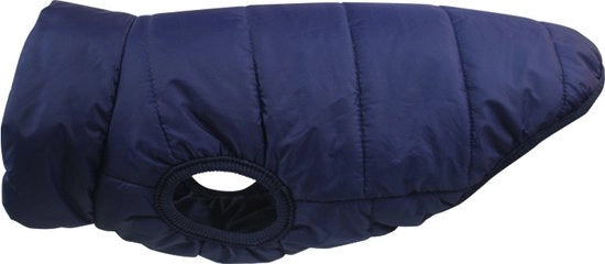 Abbigliamento per cani - Cappotto per piccoli cani - Giacca per cani - Abbigliamento per animali - L - Blu - 1 pezzo - Giacca in cotone spesso - Cintura per cani - Cappotto termico - Giacca per cani - Giacca per cuccioli morbida e impermeabile