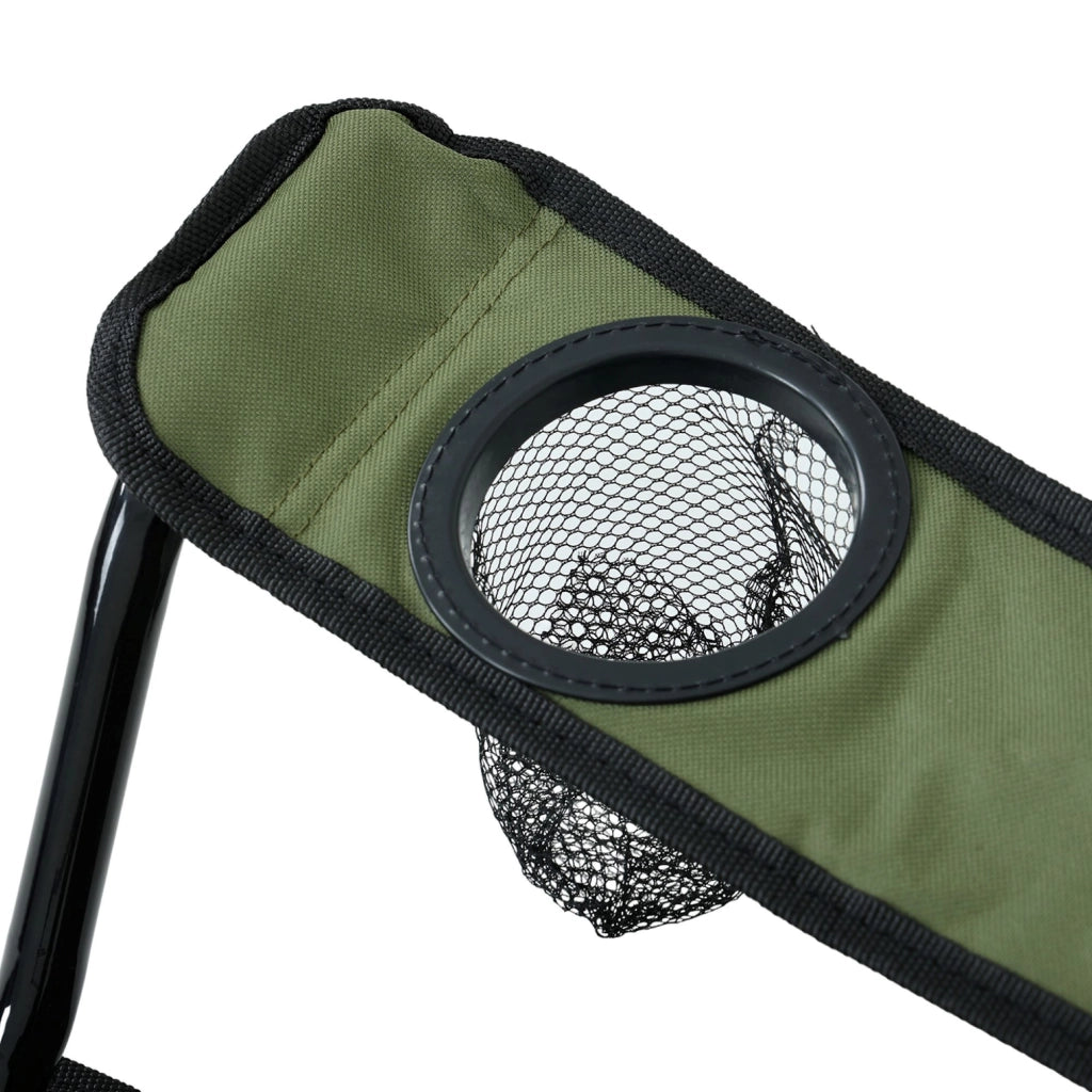 Sedia da campeggio pieghevole ANTER in verde