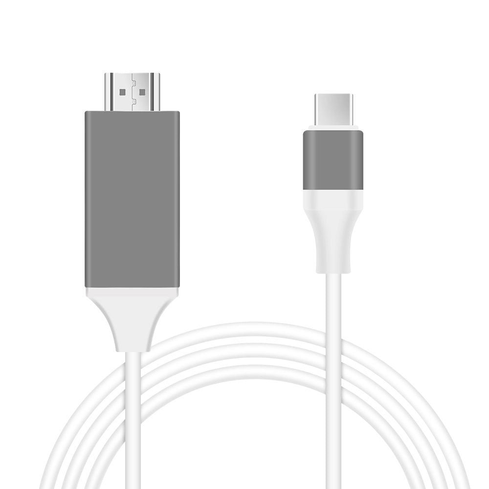 Trade Shop - Cavo Adattatore Per Samsung Galaxy S8 Usb Tipo C Usb-c A 4k Hdmi Hdtv 2 Metri -